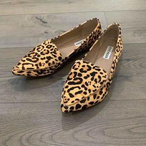 Steve Madden leopard print flats size 9